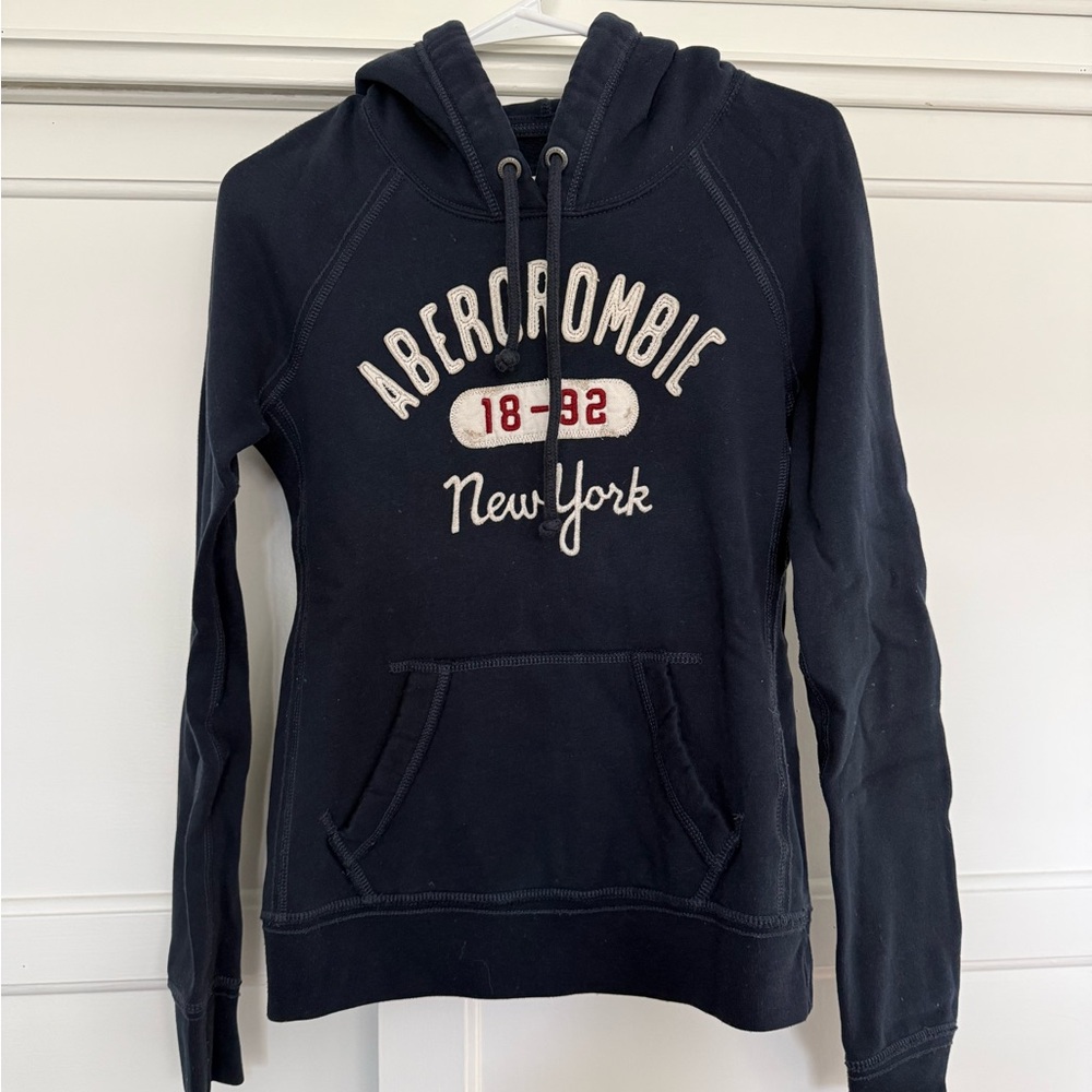 Abercrombie & Fitch Dark Blue Hoodie